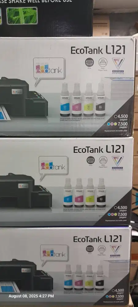 Print saja Epson L121 new garansi resmi