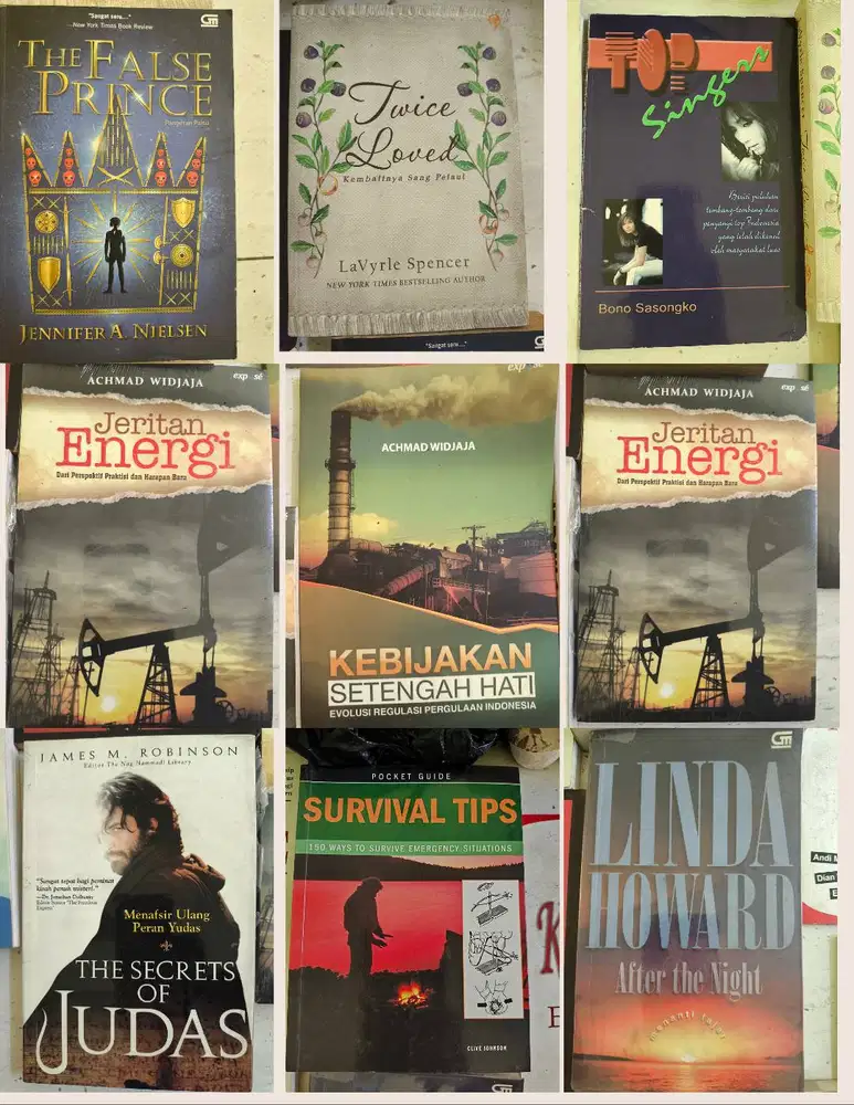 BUKU DILAN BEKAS, CAMPURAN TAKE ALL