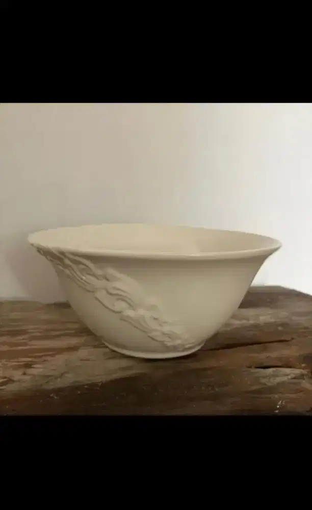 Bowl Jenggala Punggel Ivory White