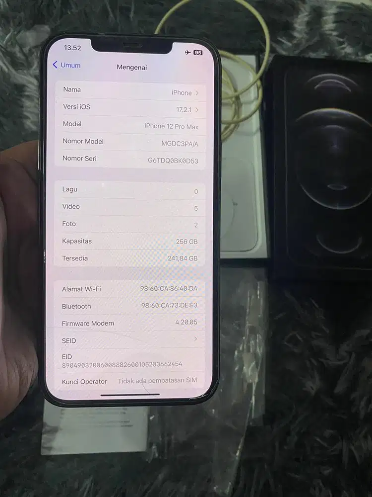 Iphone 12 pro max 256gb ibox