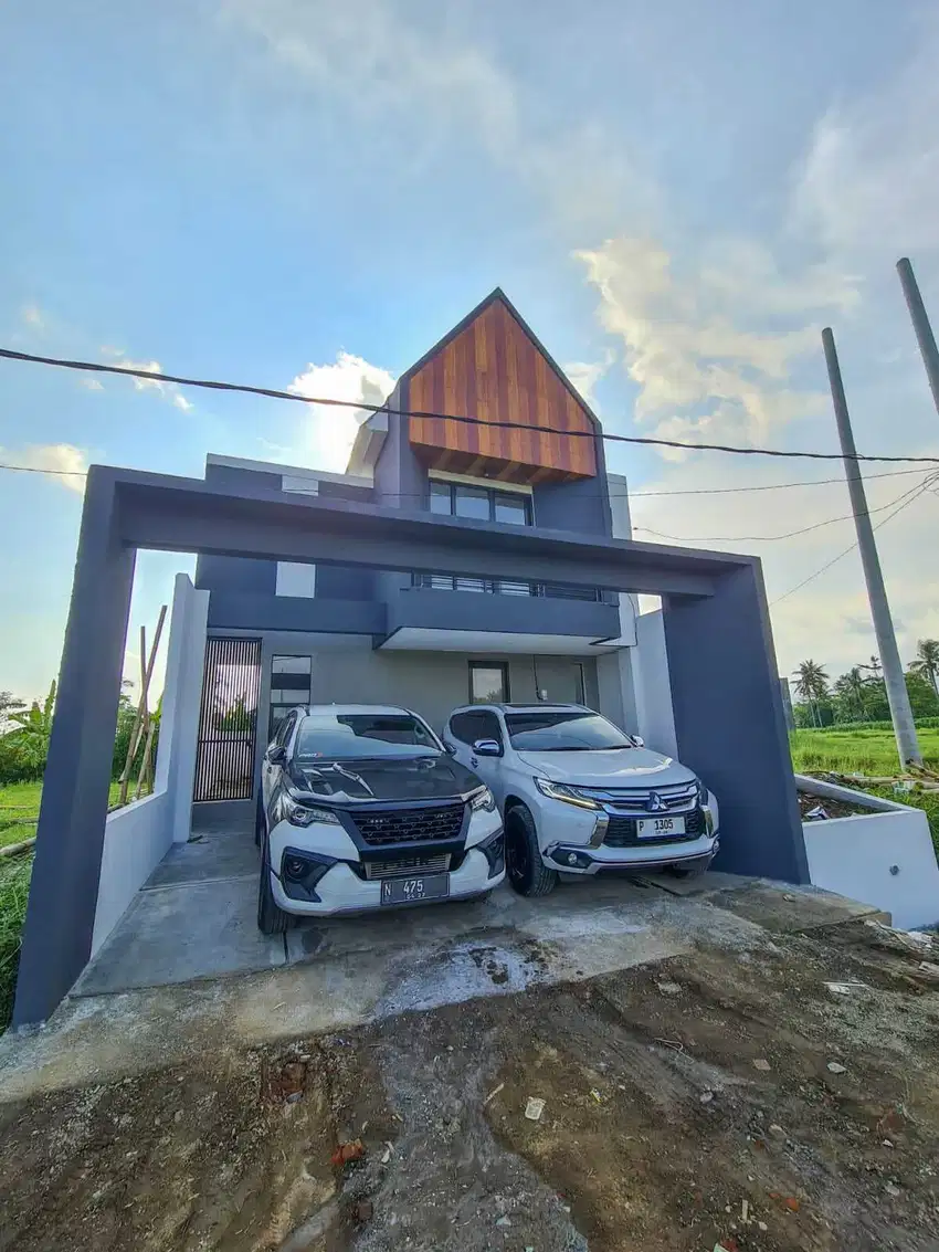 RUMAH BARU DESIGN MODERN SUASANA PEGUNUNGAN KOTA JEMBER