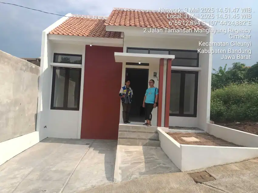 Rumah minimalis Siap Huni 5menit aja ke borma Cinunuk