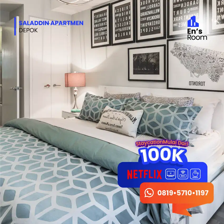 Jumat Staycation Penginapan Transpark Bintaro  En'sRoom