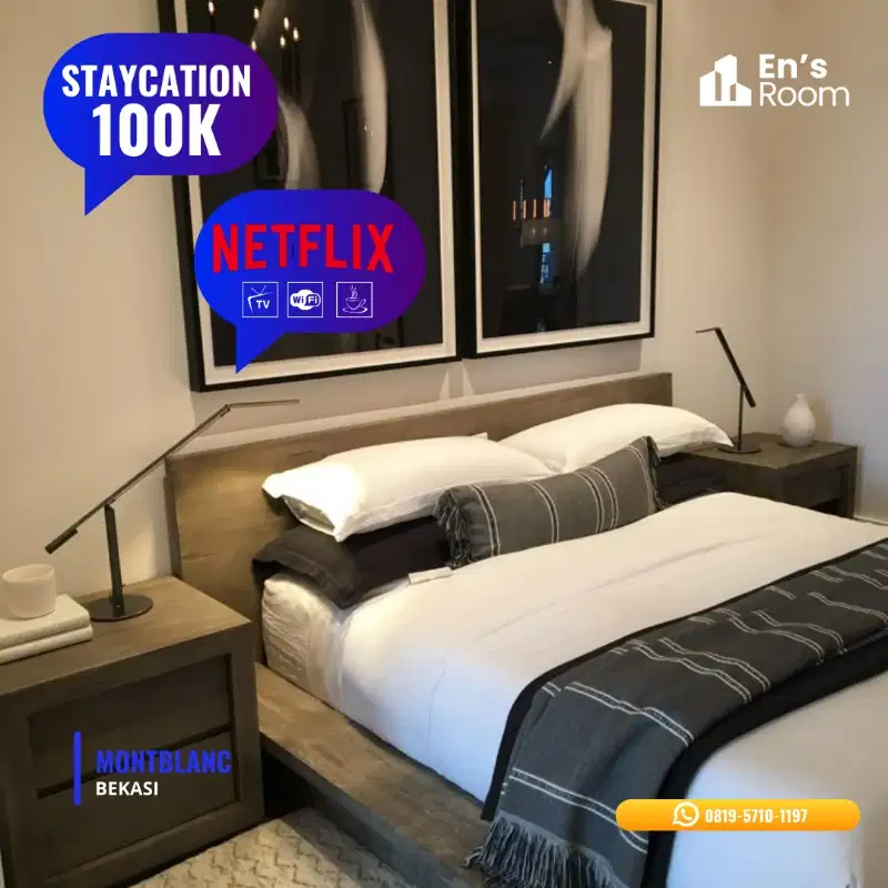 staycation asyik, healing tanpa macet