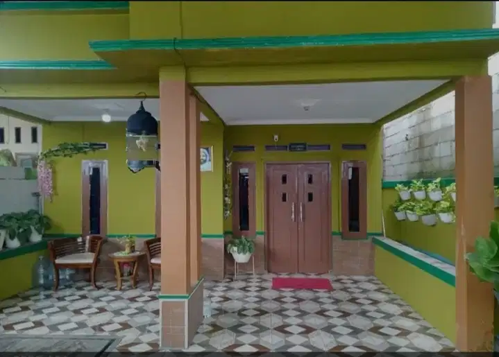 3 kamar tidur - 1 kamar mandi - 91 MTR - Rumah kampung pinggir jln cor