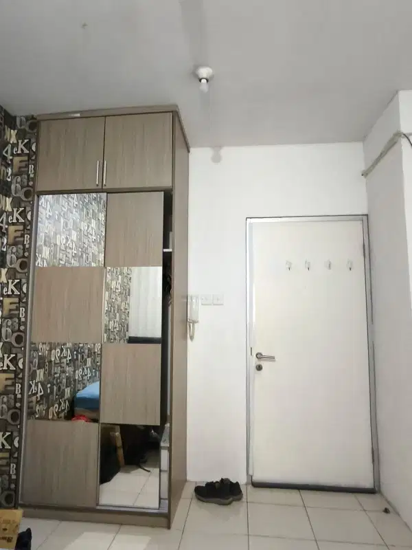 Di sewakan apartemen tipe studio furnished tahap 1