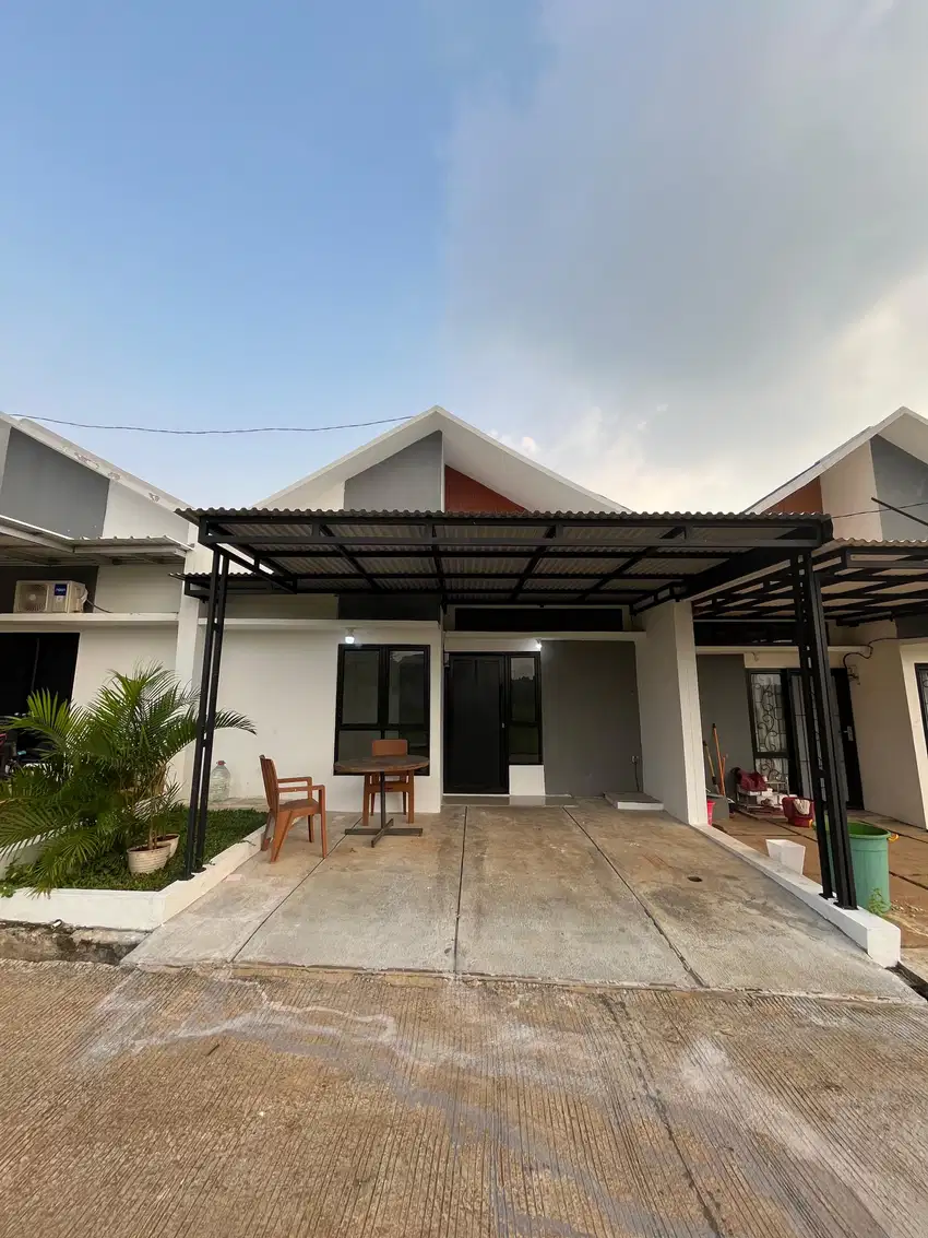 Rumah Baru harga Termurah DP 0% akses 15 menit ke Tol Sawangan