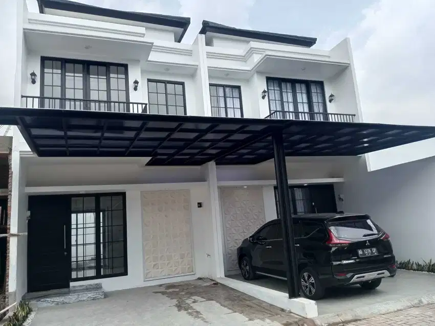 Rumah 2Lantai Baru Free Biaya2 DP 0 di Bintaro Exchange Pondok Aren