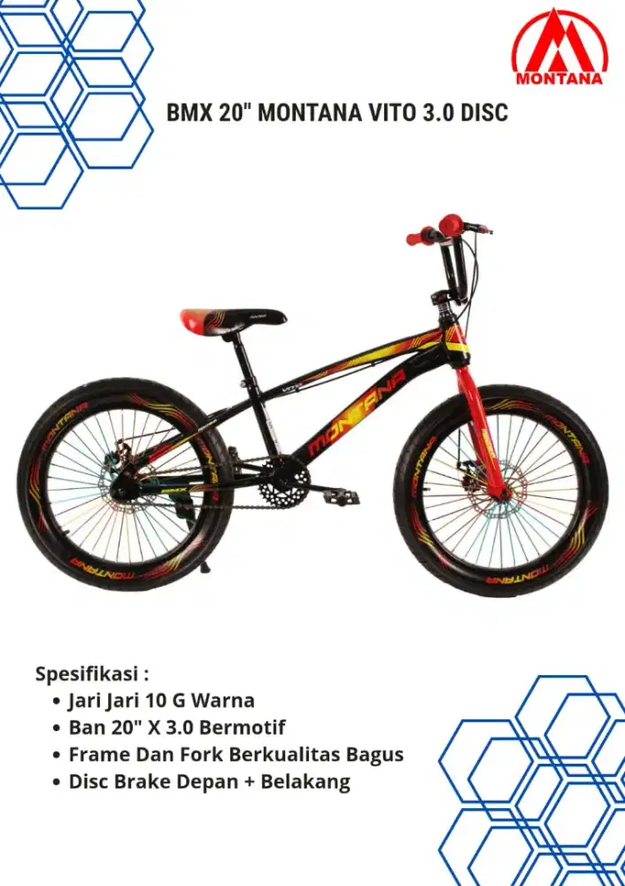 Sepeda BMX Montana Vito 3.0 Disc