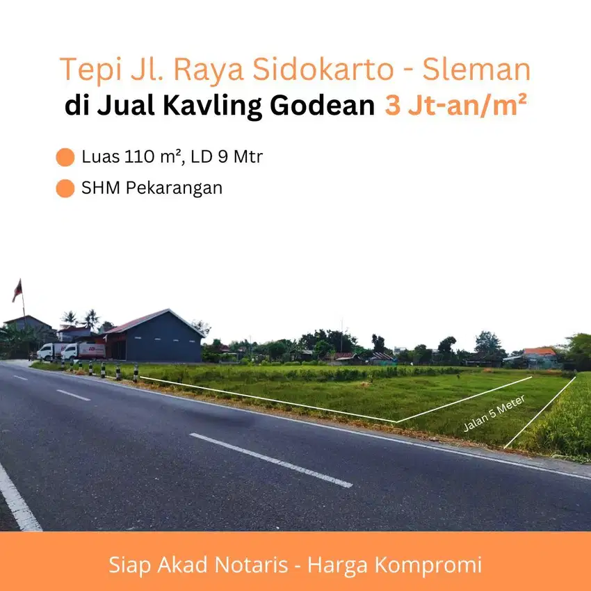 Kavling Sidokarto, SHM 5 Unit Terakhir: 300 Jutaan Aja