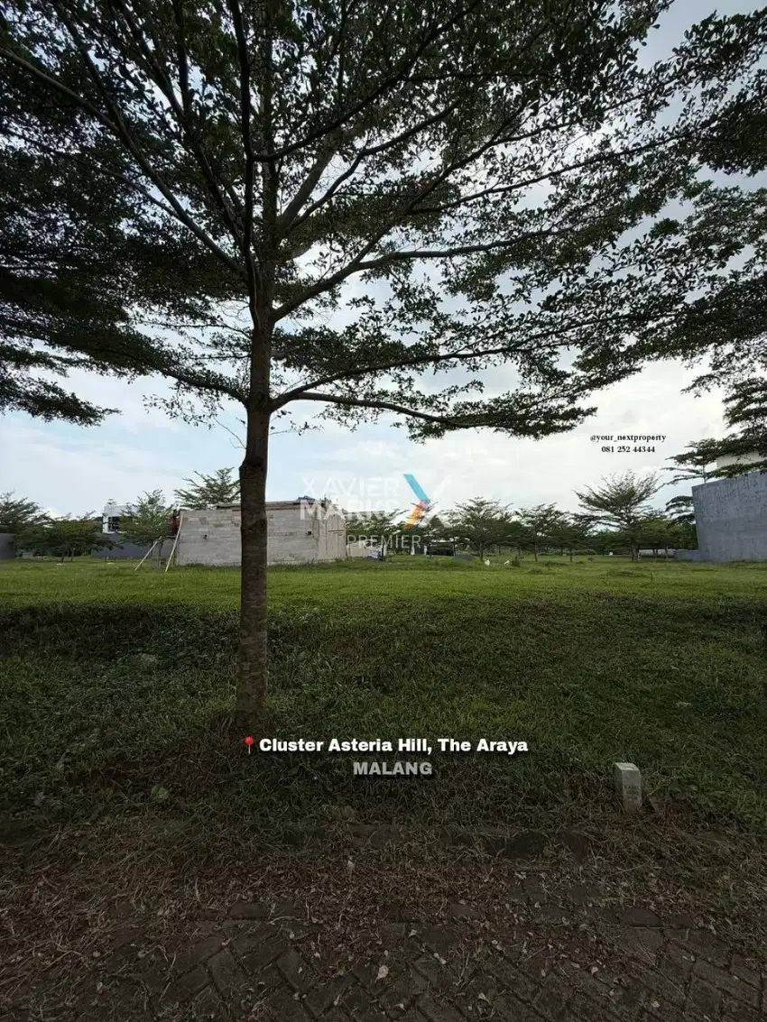 Tanah Kavling Di Cluster Asteria Hill, The Araya Malang(OLX299)