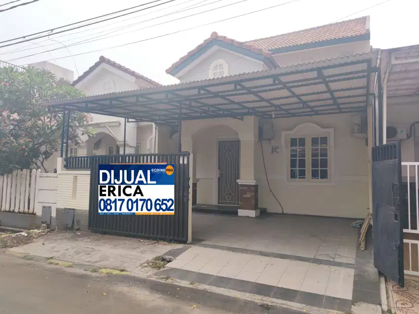 Dijual rumah 1,5 lantai 3 kamar tidur di Nusa Loka - BSD