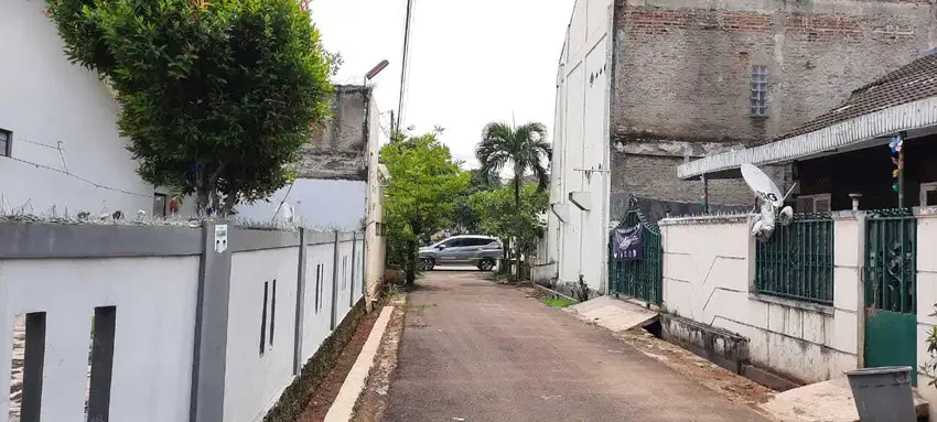 tanah siap bangun luas 400m2 di perumahan ciater permai tangsel