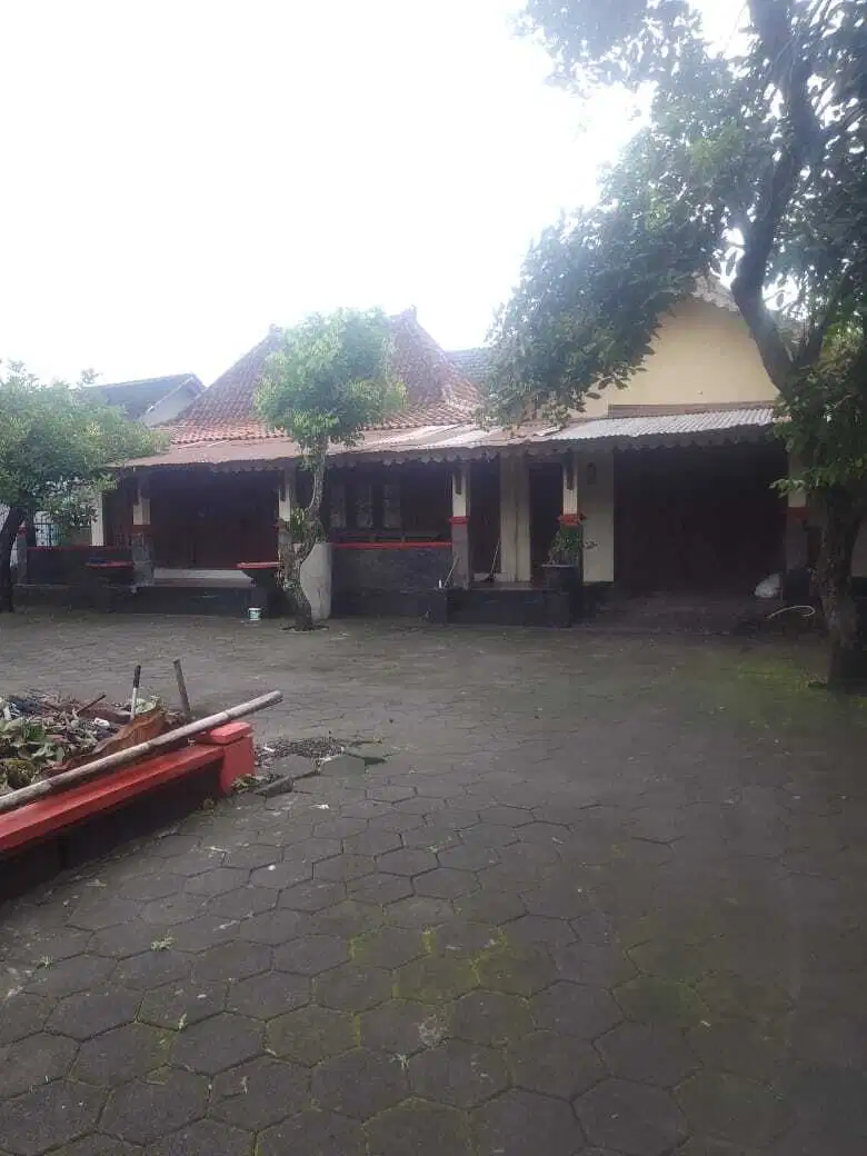 A181 - Rumah Luas Klasik Full Furnish Di Tamanmartani