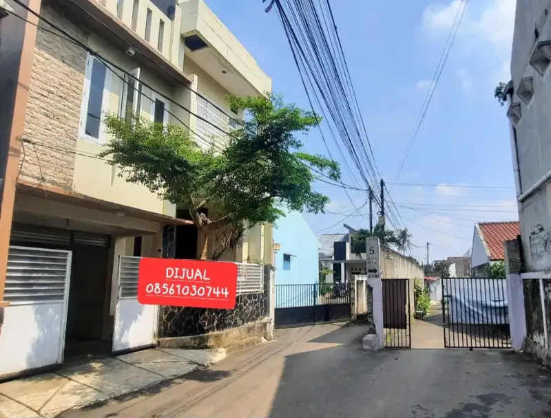 Rumah 2 lantai kebagusan Ragunan jaksel 1,9m nego