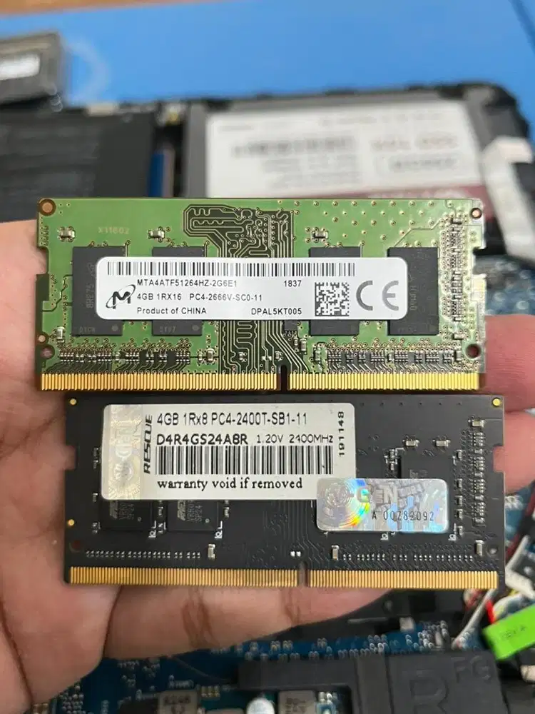 RAM 4gb ddr4 vgen micron
