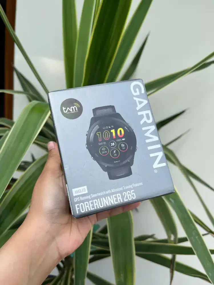 Bisa tt garmin forerunner 265 amoled music baru