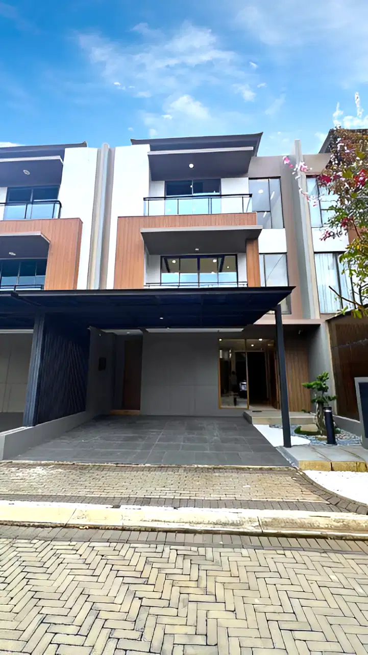BrandNew Rumah 8x15 4+1KT Full Furnish Modern The Zora Kazumi BSD