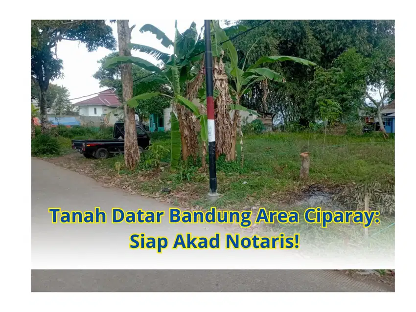 Tanah Strategis Bandung Area Ciparay