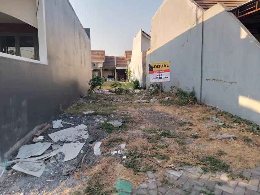Tanah dijual lokasi strategis di perumahàn Jaya Harmoni Sidoarjo