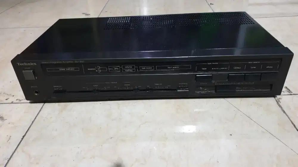 Power amplifier rumahan stereo vintage made in japan technics su-300