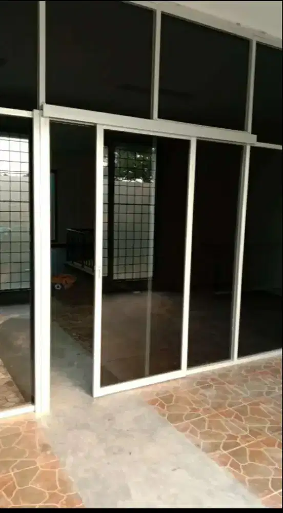Kusen aluminium rolling door folding gate
