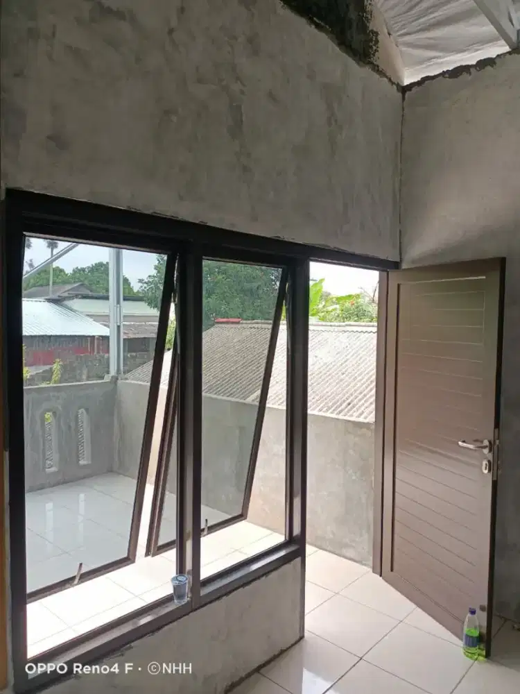 Kusen aluminium rolling door folding gate