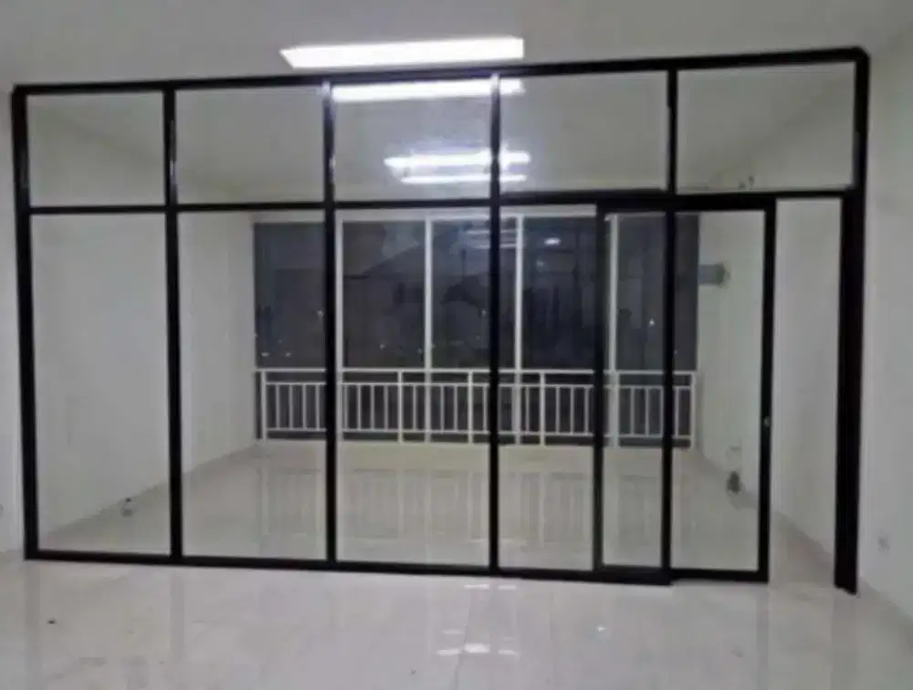 Kusen aluminium rolling door folding gate