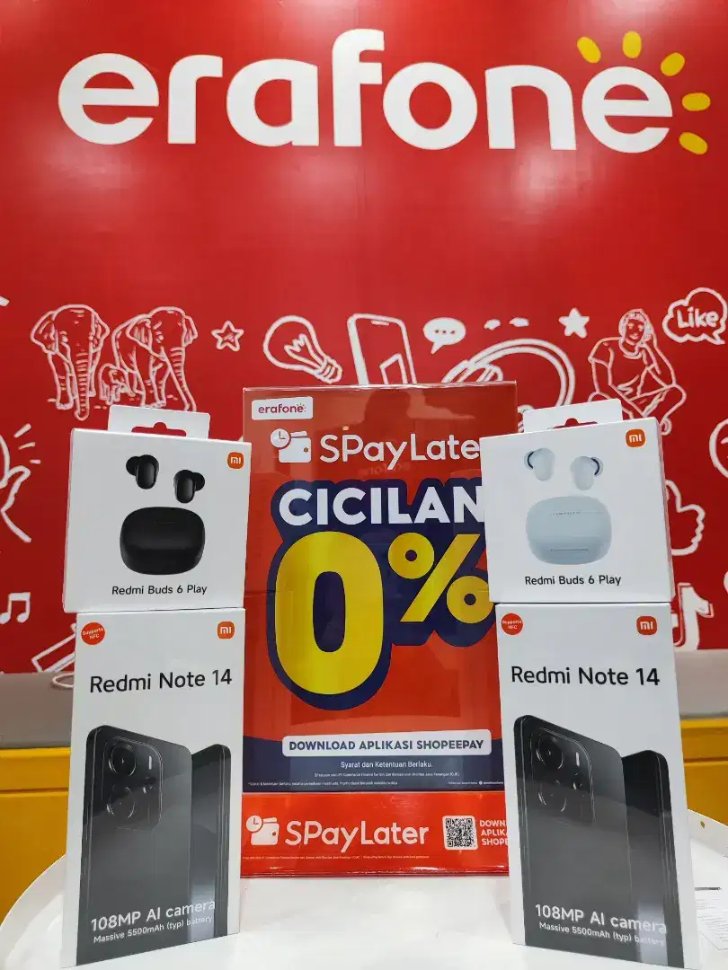 Xiaomi Redmi Note 14 Gratis Headset Bluetooth Terbaru