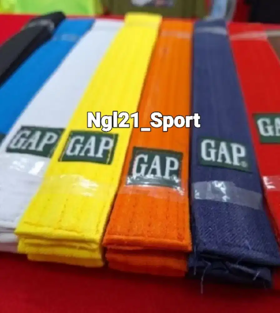 SABUK BELADIRI GAP KARATE TAEKWONDO JUDO DAN SILAT