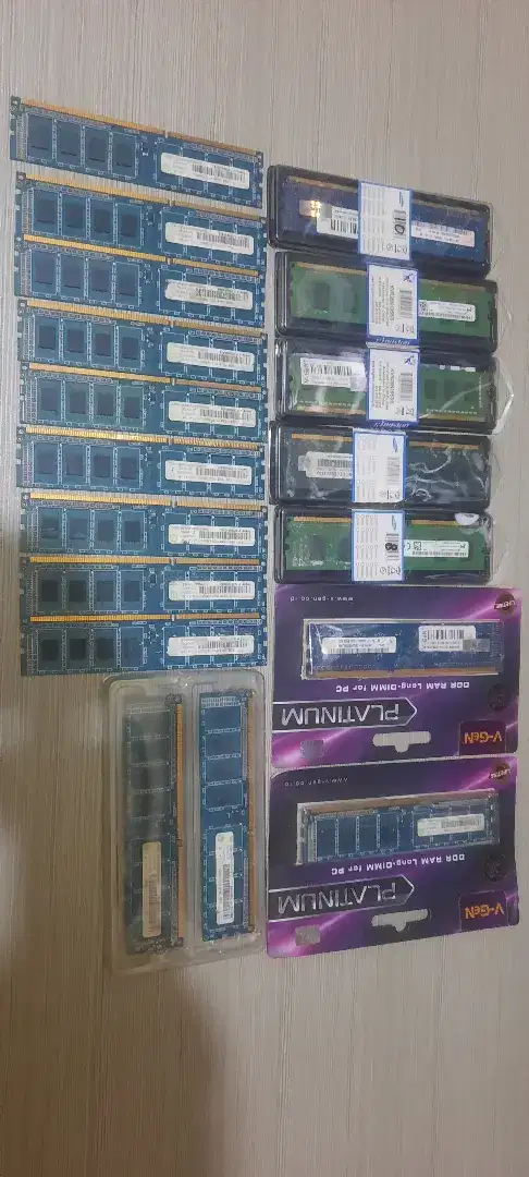 Borong Semua Ram PC Komputer( 18Ps)2gb DDR3 Rata2 Harga Net COD an