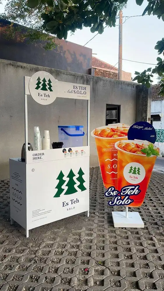 Di Jual Cepat!!! Perlengkapan paket usaha es teh solo
