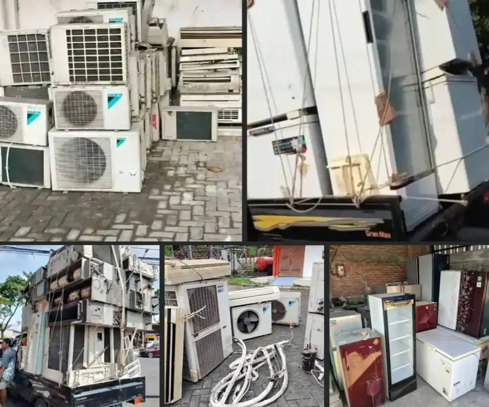 Terima elektronik bekas atau rusak