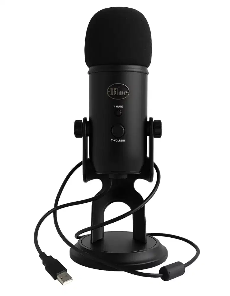 Microphone Blue Yeti USB - black