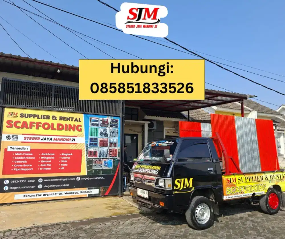 JUAL SCAFFOLDING KAPOLDING STEGER T170 T190 T90
