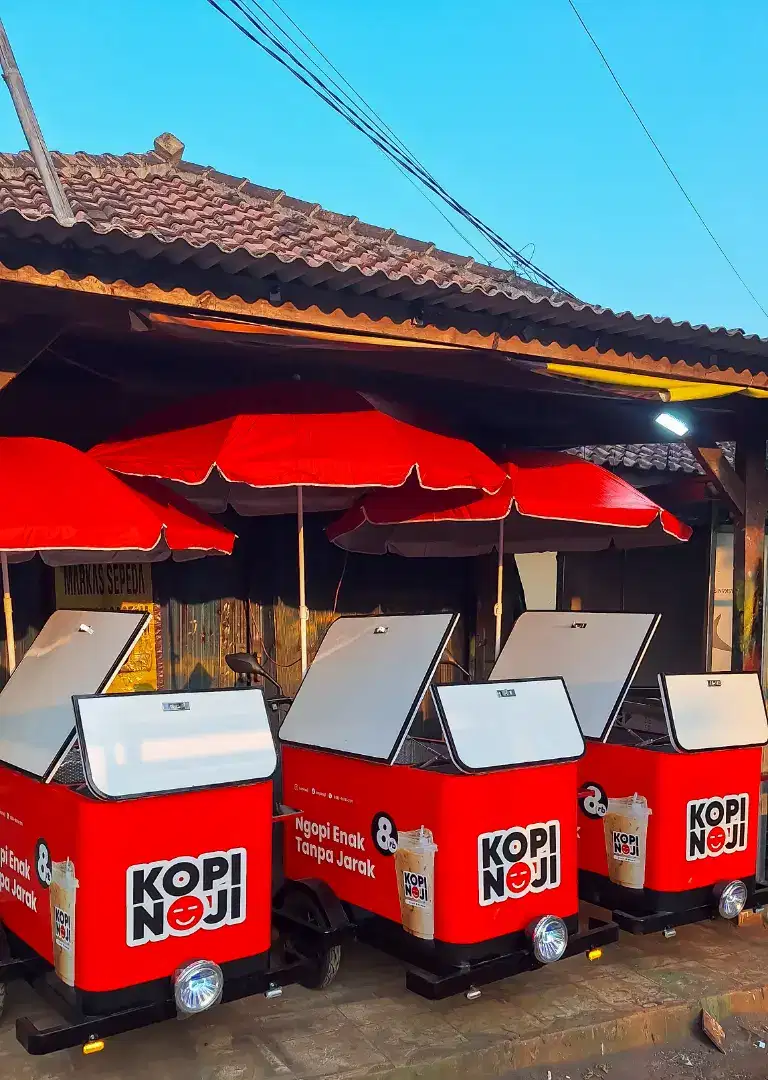 SEPEDA LISTRIK JUALAN/GEROBAK SEPEDA LISTRIK/SEPEDA GEROBAK MURAH