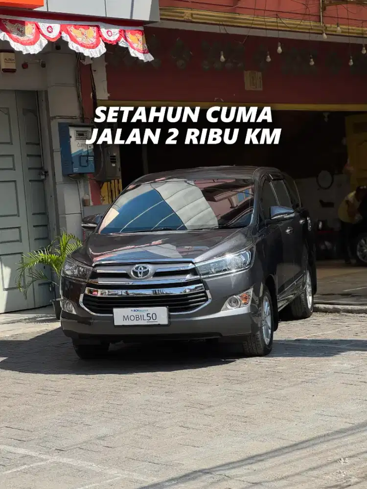 (DP 76 JT) FULL ORI CUMA 10 RB KM TOYOTA KIJANG INNOVA 2.4 V MT 2017