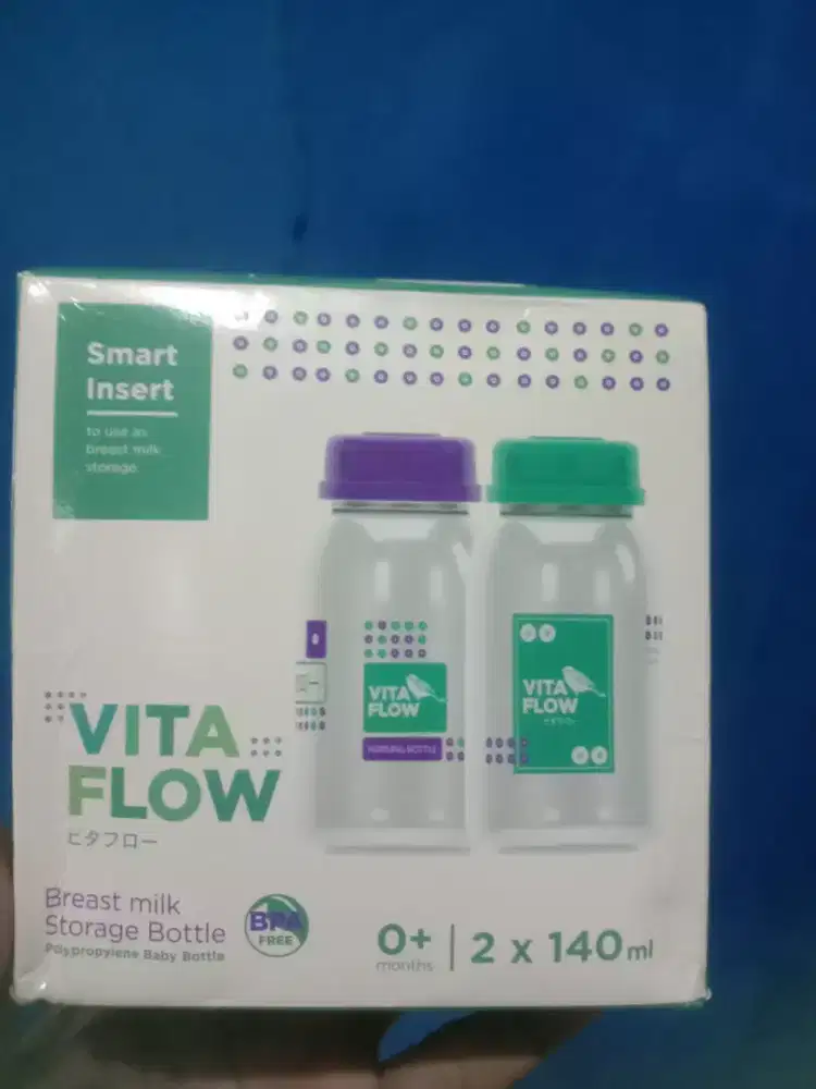Botol susu bayi Vita flow 2 botol