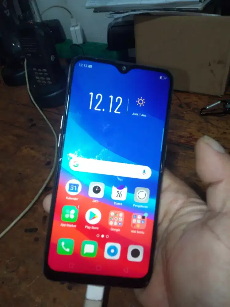 Oppo A7 ram 3/64 normal jaya