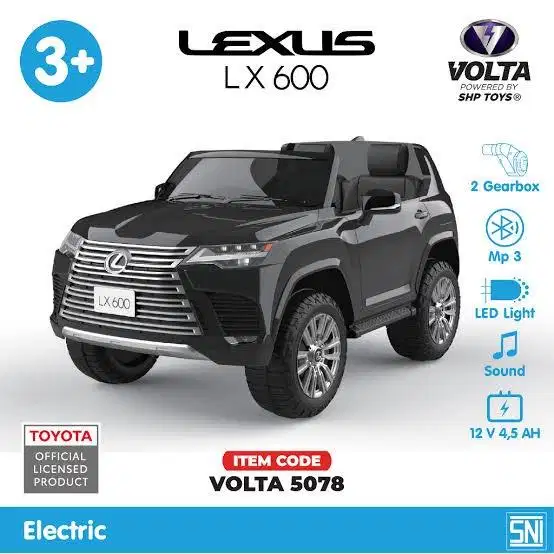 Mobil Mainan Aki Lexus LX 600 Volta 5078 SHP Toys