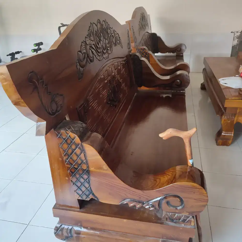 Kursi Jati 2 meter gagah