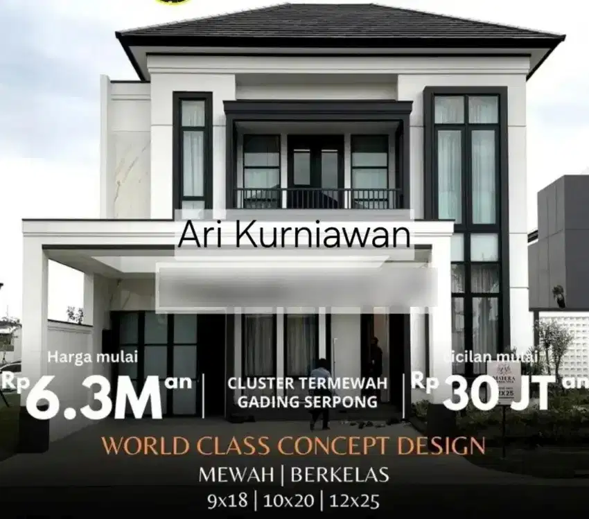 MATERA RESIDENCES gading serpong hunian premium & luxury full marmer!