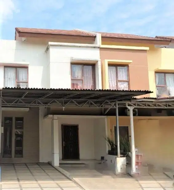 Rumah 2,5lt 6x20 122m type 3KT Cluster Alamanda JGC Cakung