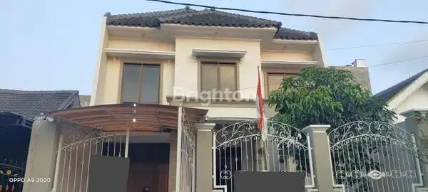 Rumah Murah Dua Lantai di Griyashanta suhat UB dan Patung Pesawat