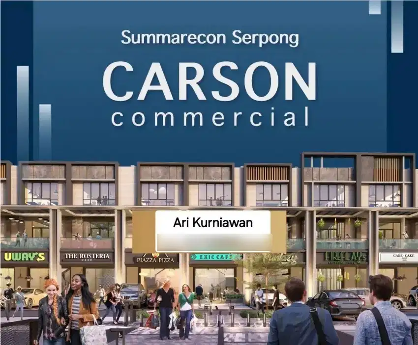 Free ppn siap usaha 2025 di Summarecon Ruko carson gading serpong