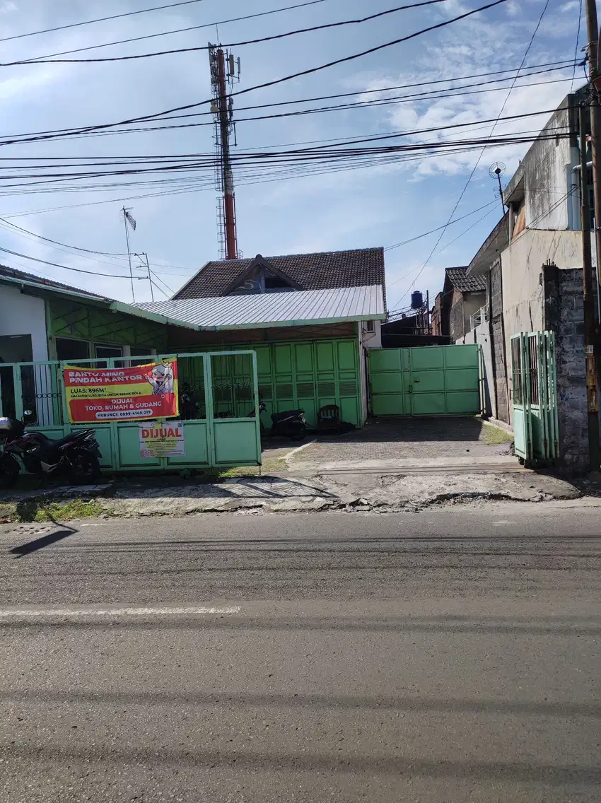 Gudang dijual MURAH lelang daerah BACIRO, JOGJA