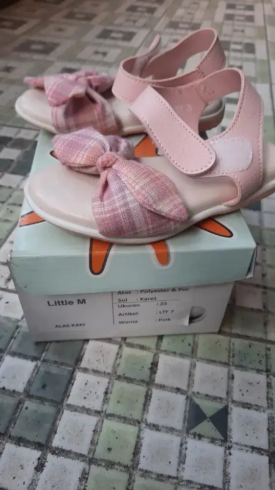 Sendal anak perempuan little m