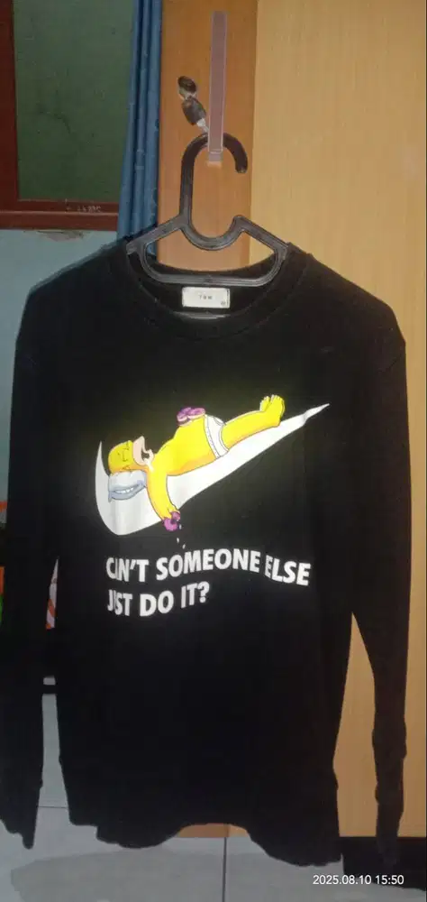 Sweater Second Lucu Desain The Simpson “Can’t Someone Else Just Do it