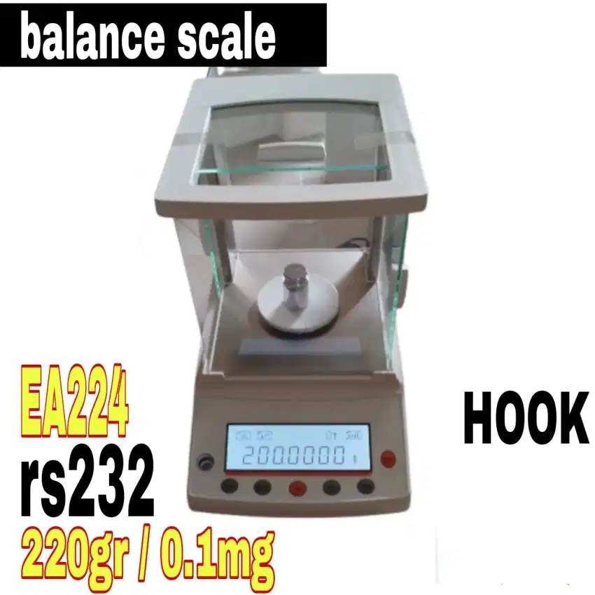 timbangan digital analitik laboratorium 220g 0.0001g/ 0,1mg
