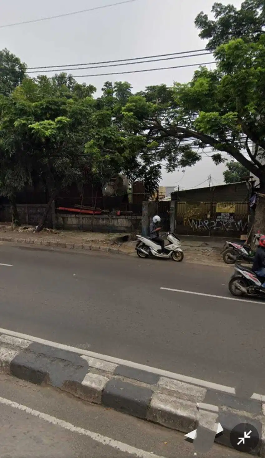 Tanah komersial jalan Hos Cokromaminoto Ciledug Raya 1 km dr exit tol